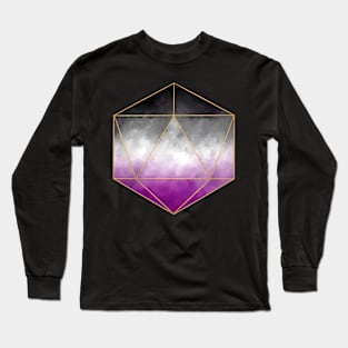 d20: Asexual Long Sleeve T-Shirt